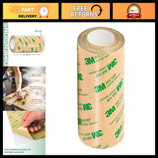 Double Sided Transfer Tape 6in x 20yd - 468MP Adhesive Sheets for Crafting DIY