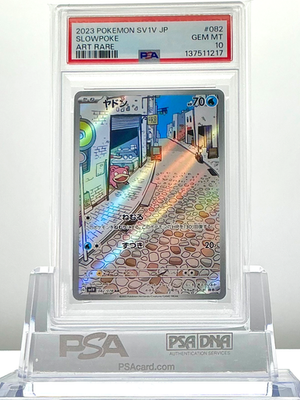 PSA 10 SLOWPOKE 082/078 2023 Pokemon JP SV1 Scarlet & violet Art