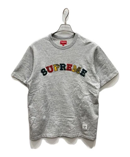 Haut M Supreme à carreaux Applique S/S