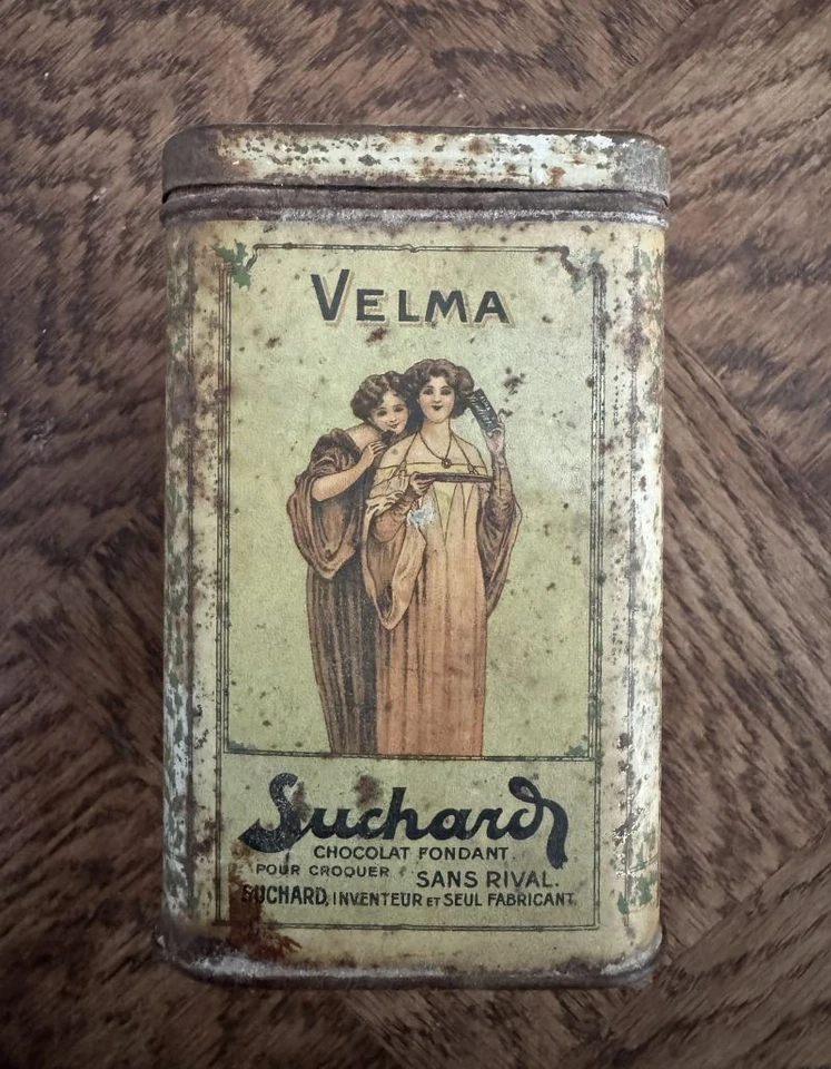 Boîte ancienne / CACAO SUCHARD   / Années 1900 - Photo 2/4