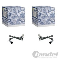 2X Vemo ABS-SENSOR Raddrehzahl Vorne Links+Rechts Passend FüR Renault Twingo