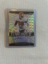 2019 Leaf Metal Draft Tenacious D Silver Wave Clelin Ferrell Rookie Auto RC