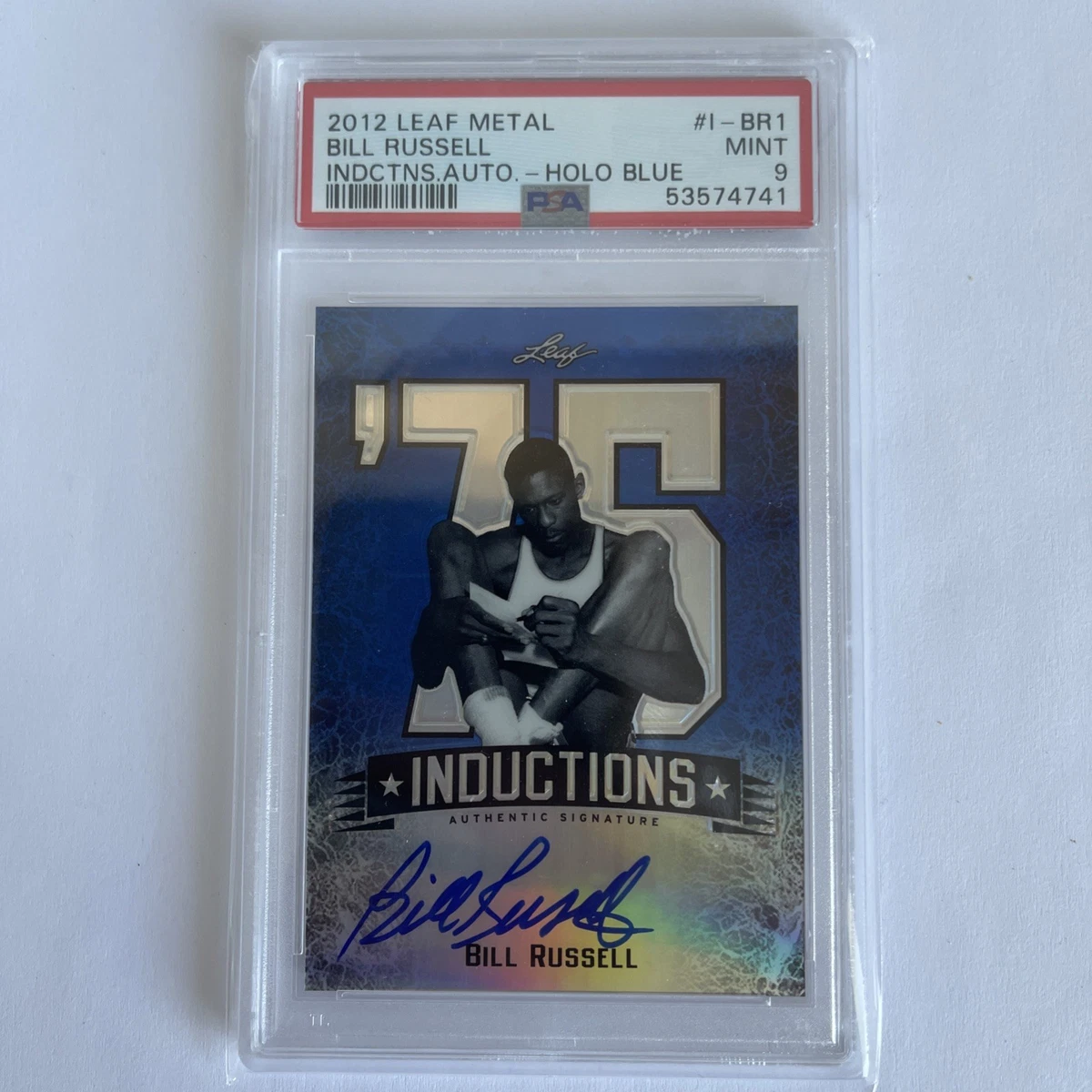 Bill Russell Autographed Basketball Trading Cards for sale | eBay