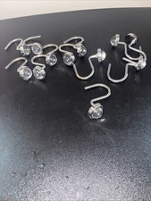 Set of 12 Shower Curtain Hooks