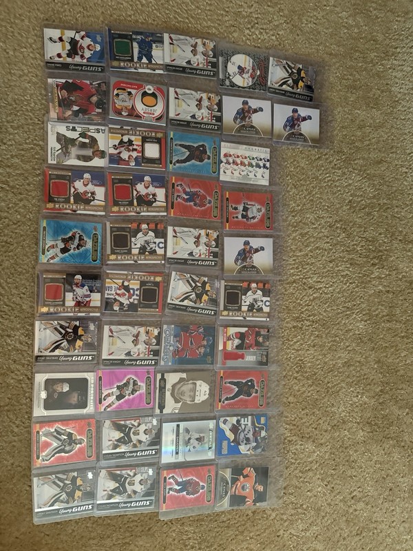 Upper Deck NHL 2019-2022  450-Card Lot w/ Young Guns, UD Canvas & Inserts