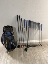 Vintage Ping Eye 2 Green Dot Complete Set Mens Right Hand With Bag Extras Read