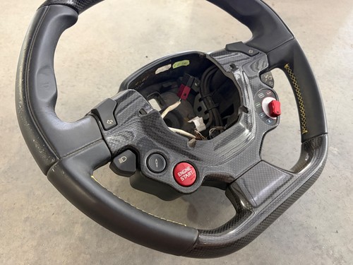 Ferrari FF Genuine Full  Carbon Fiber Steering Wheel - Picture 3 of 8