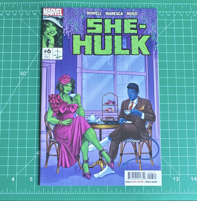 Marvel She-Hulk #6 Comic Book Bonus Digital Edition Jen Bartel Cover Rowell