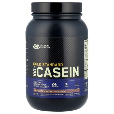 Gold Standard  100% Casein, Chocolate Supreme, 1.87 lb (850 g)