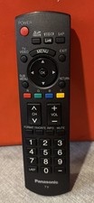 GENUINE PANASONIC N2QAYB000221 PLASMA TV REMOTE - TH-42PX80U TH-46PZ80U No Cover