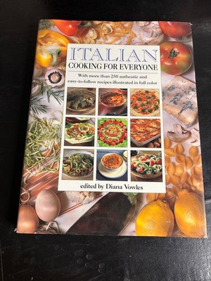 Italian Cooking For Everyone Diana Vowles 1991 Cookbook Recipes Crescent