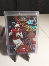 Johnny Wilson (1/1 RC) #AMASQ-JW 2024 Wild Card Auto Mania American Football