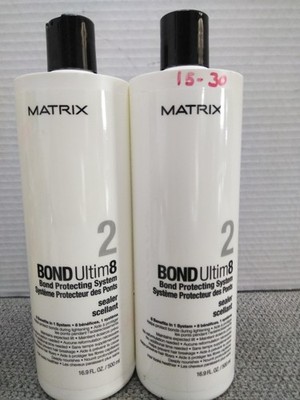 Matrix Bond Ultim8 Protecting System Step 2 Hair Lightening Sealer 16.9 Oz (2pk)