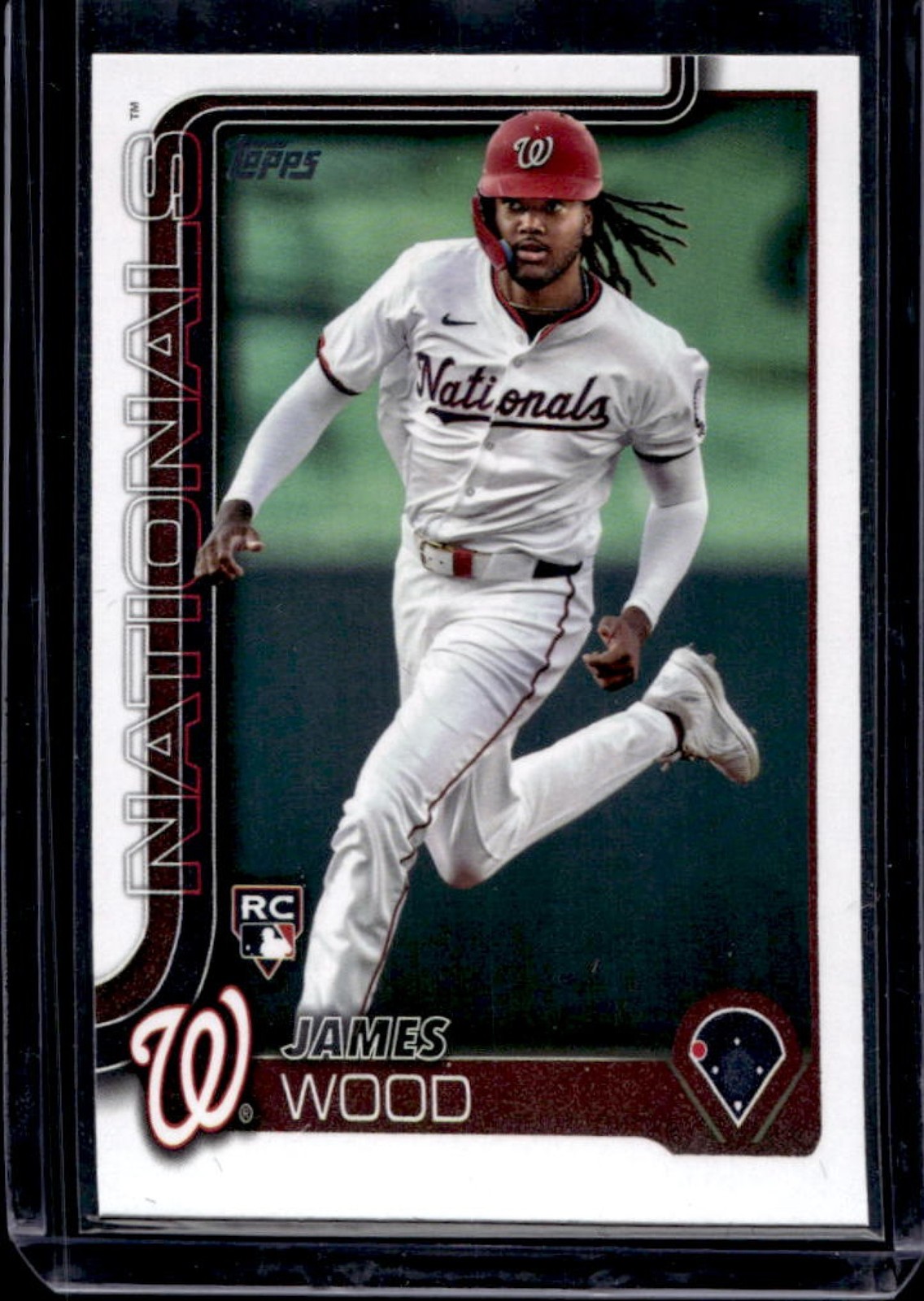 2025 Topps James Wood RC Rookie #181 Nationals