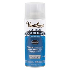 RUST-OLEUM 200281 Polyurethane Spray,Clear,11.25 oz 1TBJ3