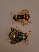 Bumblebee Honeybee Bug Insect Brooch Pin Lot ...