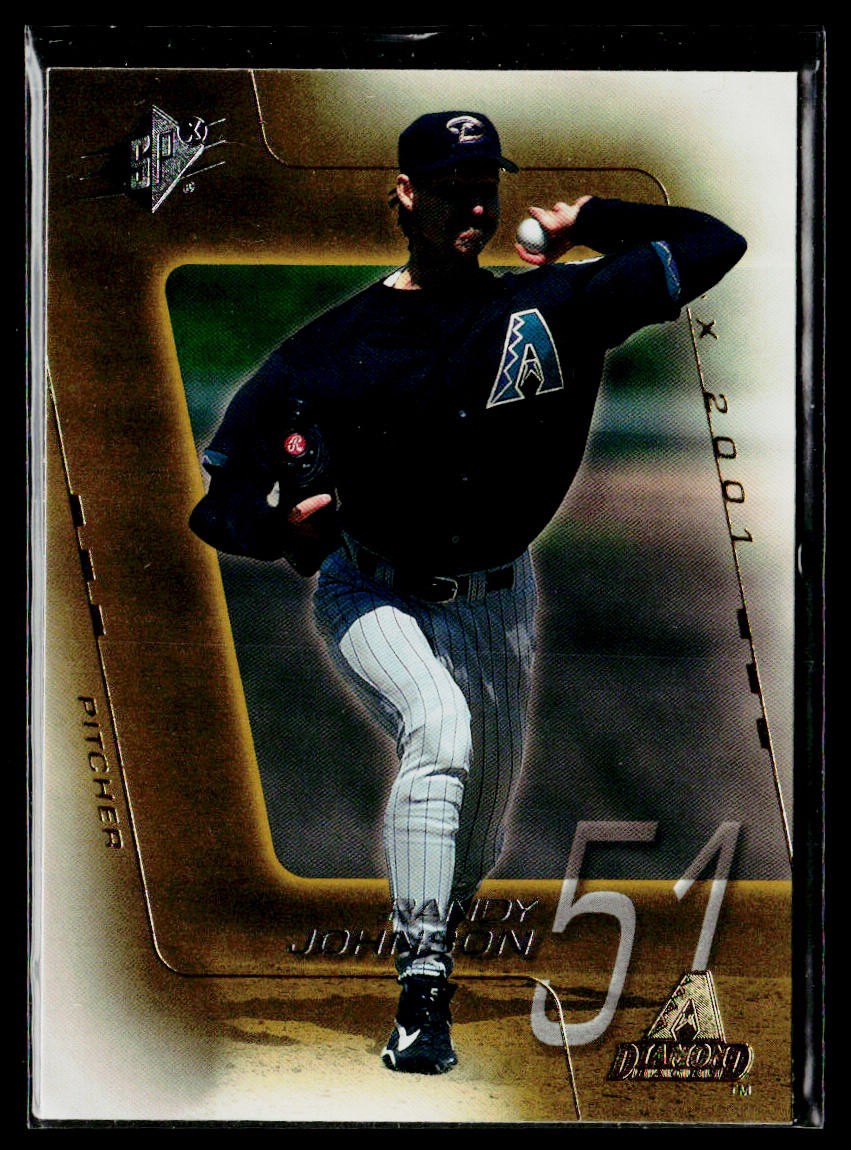 2001 SPx #57 Randy Johnson
