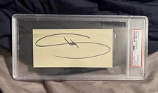 Eminem Slim Shady Signed Index Card Slab PSA Auto Stans COA