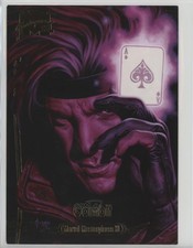 2024 SkyBox Marvel Masterpieces XL Gold Foil 1098/1999 Gambit #57 1e67