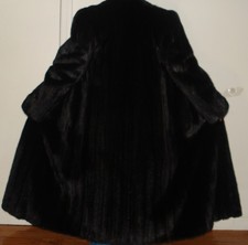 50" Long Top Quality Ranch Mink Fur Coat Size 4-6 Free Shipping EXCELLENT CONDIT