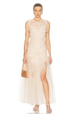 BNWT ZIMMERMANN ILLUMINATE MACRAME MAXI DRESS Size 2 RRP$ 2850