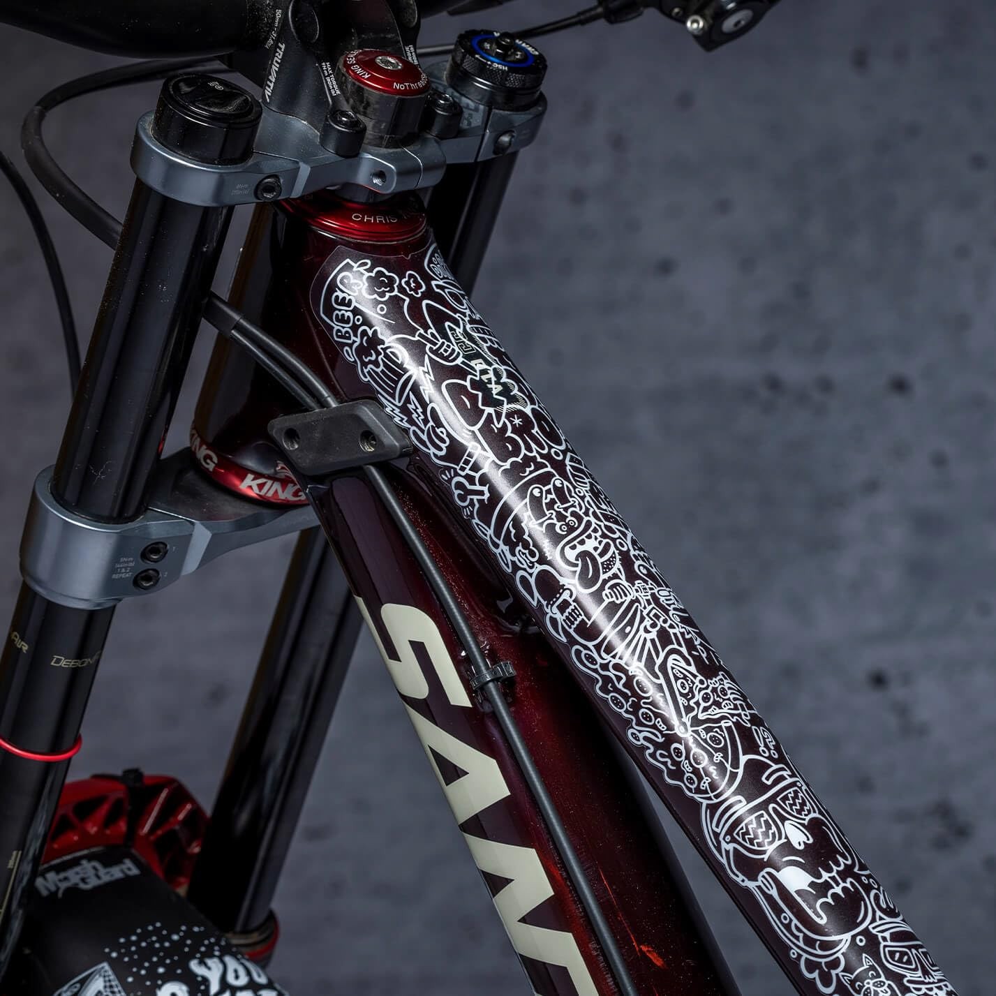 DYEDBRO - Protezione Telaio MTB - Juay x OpacoBianco 10590₽