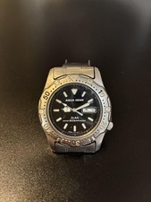Seiko Alba Diver Aqua Gear V733-6A11 Quartz 200M Scuba Watch Used