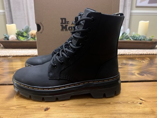Dr Doc Martens Airwair “Wyoming” Combat Boots Size 7 Women/6 Men/Euro 38
