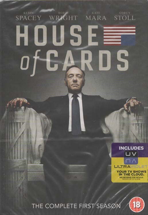 House Of Cards - Season 1 - Brand NEW DVD - Kevin Spacey