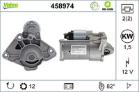 Valeo Starter 1.5 KW FüR Nissan Qashqai II 1.6 Dci X-Trail Renault Trafic III