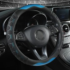 Sport Carbon Fiber Honeycomb Steering Wheel Cover Universal Fit For All Season Sport Carbon Fiber Honeycomb Steering Wheel Cover Universal Fit For All Season