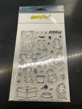 Clear Acrylic Stamps - Curious Kitties