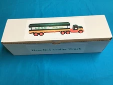 1975, 1976 Hess Truck Box with Bottom Insert and Battery Instruction Card .  