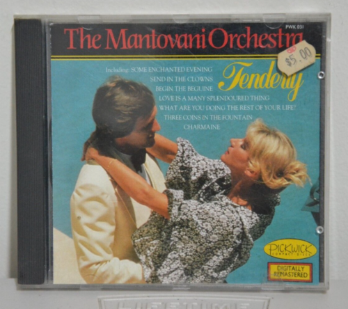 The Mantovani Orchestra Tenderly CD album 1987 - Picture 1 of 3