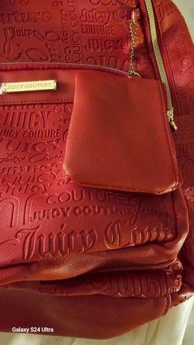 Zaino Juicy Couture Rosso 5 tasche - Foto 3 di 12