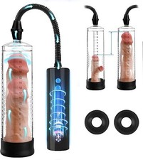 Electric Vacuum Pump,Instant Erection Enlargement- Rechargeable Automatic- 3 mod
