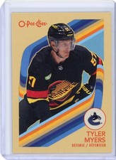 2023-24 O-Pee-Chee OPC Tyler Myers Retro #212 - Vancouver Canucks