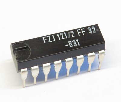 FZJ121 Dual JK Master Slave Flip Flop, LSL-Serie, Siemens