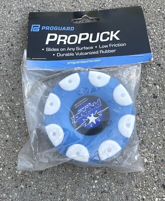 Street Roller Inline Skating Hockey Practice Pro Guard ProPuck Pro Puck *BLUE*