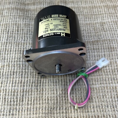 Japan Servo H Series MKII Reversible Motor 25w 100v RH8PF25N-503 - 1300/1600RPM