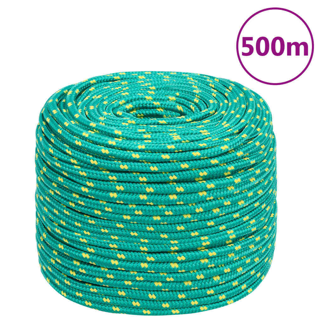 Corda Verde 6mm Polipropilene 500m - Ideale per Nautica e DIY