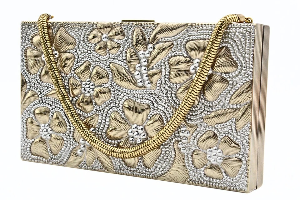 Компактная сумочка Evan Elegance с автографом позолота посеребренная - Изображение 2 из 4