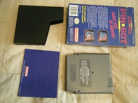Pin Bot (Nintendo NES) Complete in Box GOOD Shape Pinbot