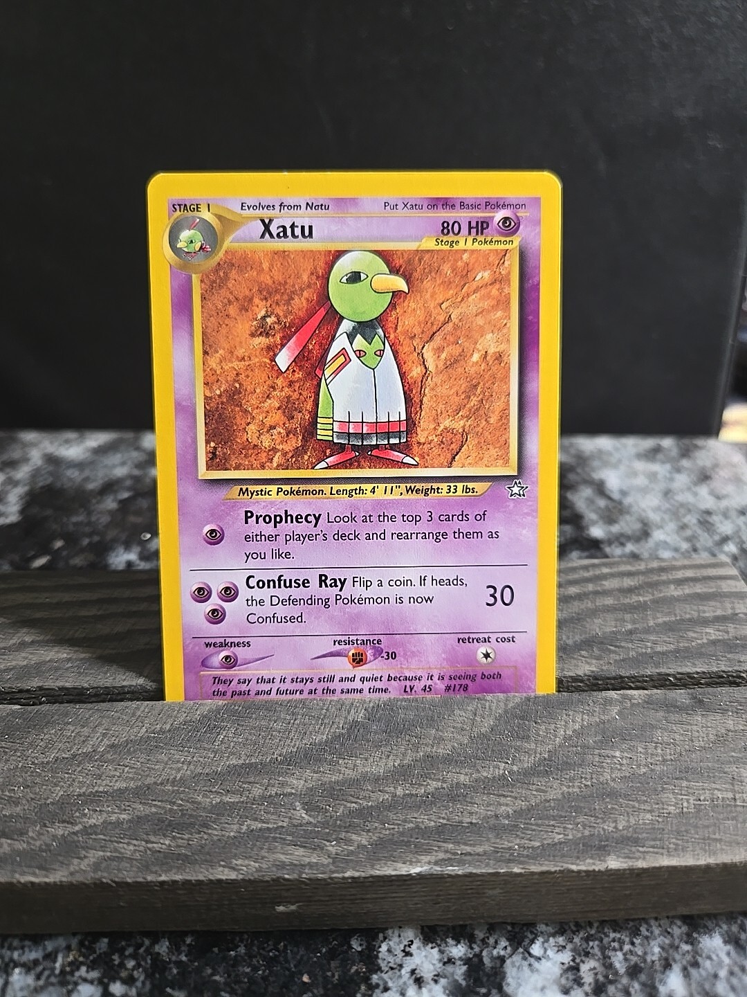 Pokémon TCG Xatu Neo Genesis 52/111 Regular Unlimited Uncommon