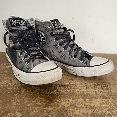 Converse Joker Hi Tops DC UK 7 Sneaker Batman