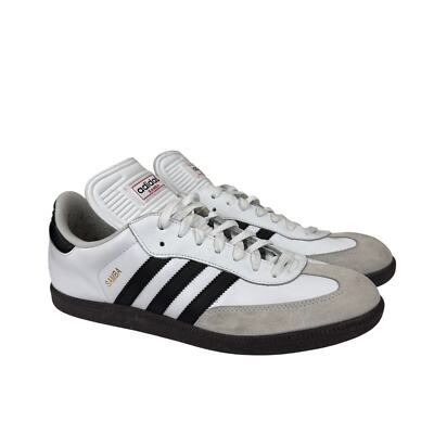Adidas Samba Classic White Sneakers Shoes Men's 11.5 Streetwear | eBay