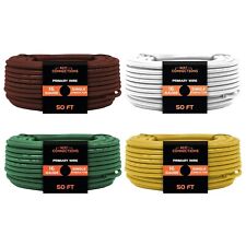 16 Gauge Car Audio Primary Wire 50ft  4 Rolls Remote, Power/Ground Electrical
