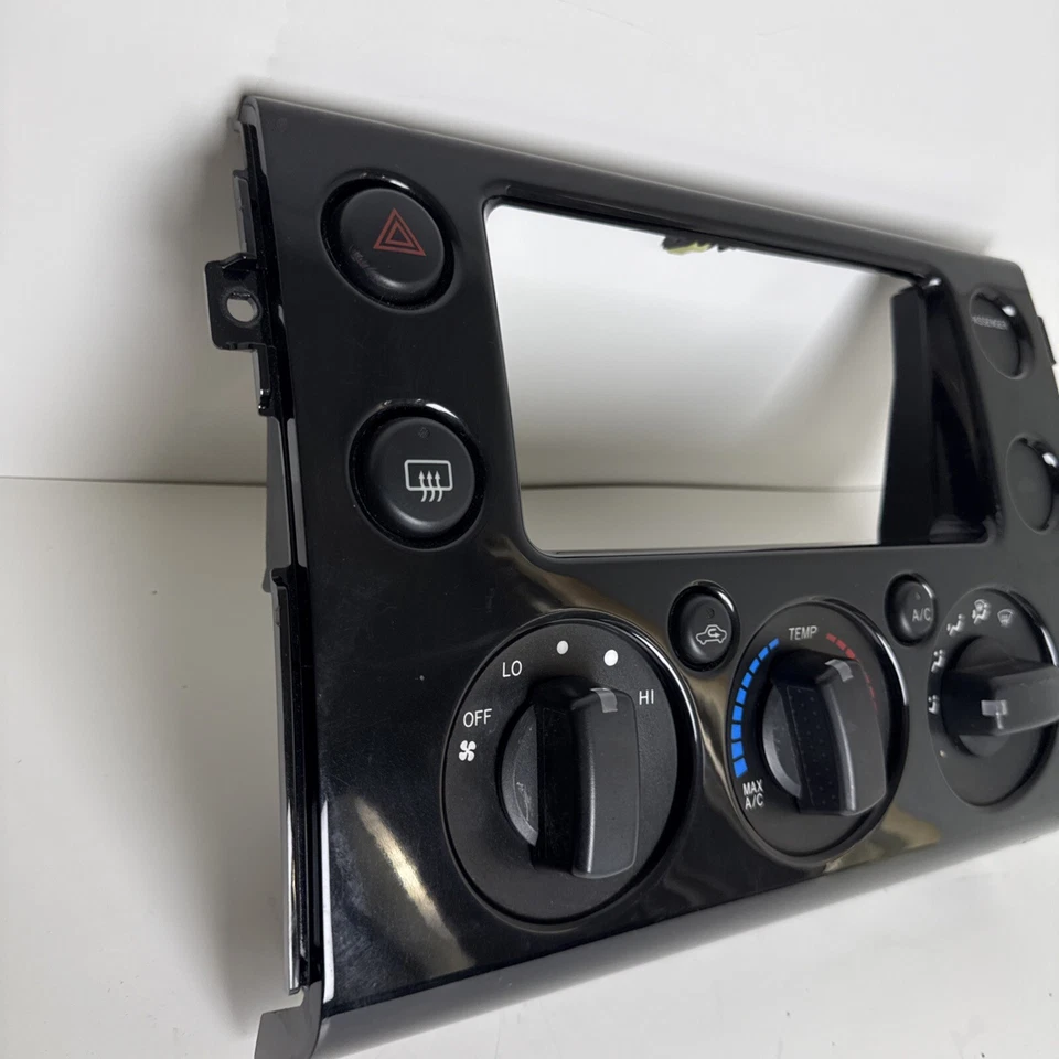 Toyota FJ Cruiser 2008 aire acondicionado calefacción control climático panel de ajuste negro 3559445250 OEM Foto 2 de 4