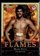 2024 Topps Chrome U.S. Olympics & Paralympic Hopefuls - Flames #F-5 Mark Spitz