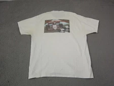 Vintage Oracle Racing Shirt Mens Extra Large XL White Sequent Formula 1 90s Tech